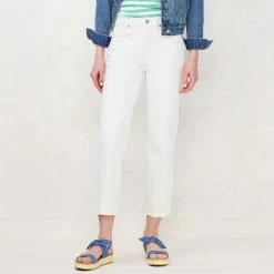 Women's LC Lauren Conrad Perfect Vintage Super High-Waist Crop Jeans Sidney Wash -LC Lauren Conrad Shop unnamed file 1029