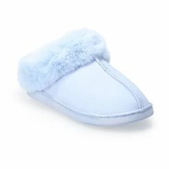 Women's LC Lauren Conrad Faux Fur Clog Slippers Pickled Beet -LC Lauren Conrad Shop unnamed file 105