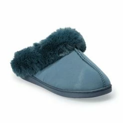 Women's LC Lauren Conrad Faux Fur Clog Slippers Pickled Beet -LC Lauren Conrad Shop unnamed file 109