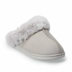 Women's LC Lauren Conrad Faux Fur Clog Slippers Pickled Beet -LC Lauren Conrad Shop unnamed file 111