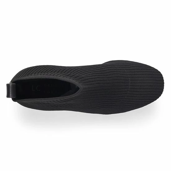 LC Lauren Conrad Lithops Women's Knit Ankle Boots Black 5 LC Lauren Conrad Lithops Women's Knit Ankle Boots Black - Image 5