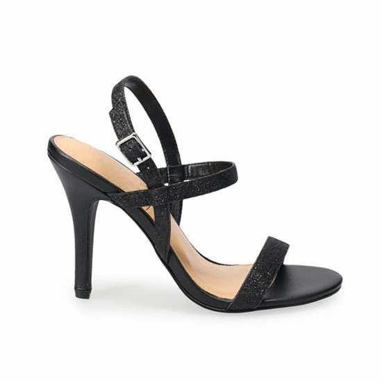 LC Lauren Conrad Hazelnuts Women's Dress Sandals Silver 2 LC Lauren Conrad Hazelnuts Women's Dress Sandals Silver - Image 2