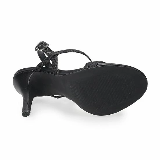 LC Lauren Conrad Hazelnuts Women's Dress Sandals Silver 4 LC Lauren Conrad Hazelnuts Women's Dress Sandals Silver - Image 4