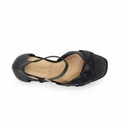 LC Lauren Conrad Caramelize Soft Knot Platform Heels Black -LC Lauren Conrad Shop unnamed file 1250