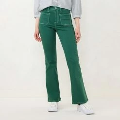 Women's LC Lauren Conrad Feel Good Super High-Waist Flare Jeans Pierre Wash -LC Lauren Conrad Shop unnamed file 132