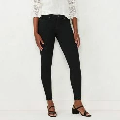 Petite LC Lauren Conrad Stretch High-Waisted Super Skinny Jeans Medium Rinse Delia -LC Lauren Conrad Shop unnamed file 1362