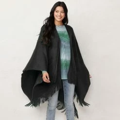 Women's LC Lauren Conrad Brushed Ruana June Bug -LC Lauren Conrad Shop unnamed file 1374