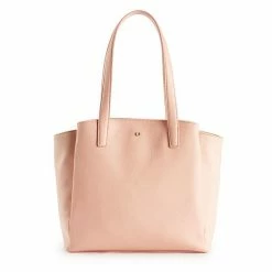 LC Lauren Conrad Laila Tote Dusty Pink