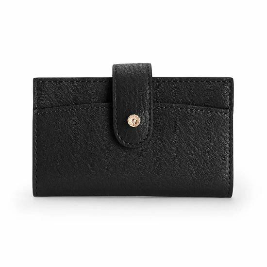 LC Lauren Conrad Adelyn RFID-Blocking Card Case Black 1 LC Lauren Conrad Adelyn RFID-Blocking Card Case Black