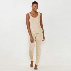 Women's LC Lauren Conrad Pajama Tank & Cuffed Pajama Pants Sleep Set Ivory Swirl 13 Women's LC Lauren Conrad Pajama Tank & Cuffed Pajama Pants Sleep Set Ivory Swirl -LC Lauren Conrad Shop unnamed file 1469