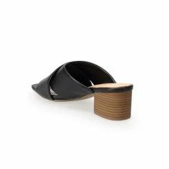 LC Lauren Conrad Sodapop Women's Block Heel Slide Sandals Black -LC Lauren Conrad Shop unnamed file 1506