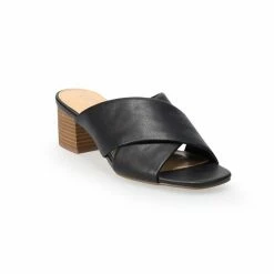 LC Lauren Conrad Sodapop Women's Block Heel Slide Sandals Black -LC Lauren Conrad Shop unnamed file 1510