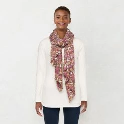 Women's LC Lauren Conrad Ditsy Floral Softy Wrap