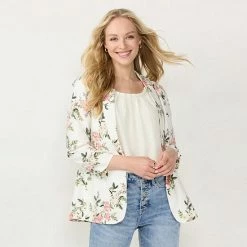 Women's LC Lauren Conrad Shawl Collar Blazer White Knight -LC Lauren Conrad Shop unnamed file 1636