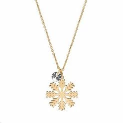 LC Lauren Conrad Snowflake Pendant Necklace Rose Gold Tone 3 LC Lauren Conrad Snowflake Pendant Necklace Rose Gold Tone -LC Lauren Conrad Shop unnamed file 1646