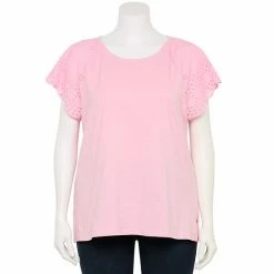 Plus Size LC Lauren Conrad Scoopneck Flutter Short Sleeve Top Ivory Tusk 9 Plus Size LC Lauren Conrad Scoopneck Flutter Short Sleeve Top Ivory Tusk -LC Lauren Conrad Shop unnamed file 1654