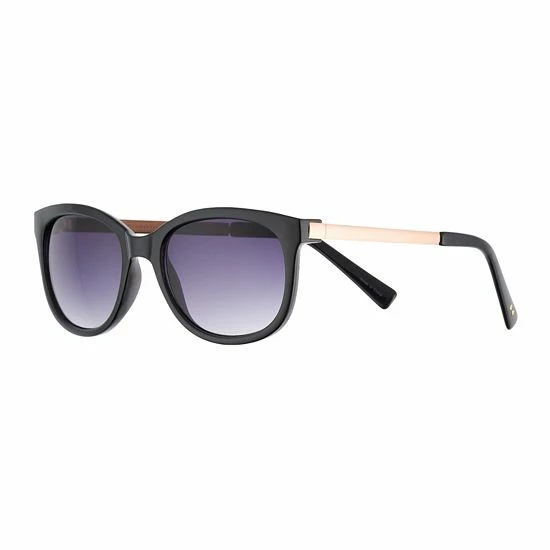 Women's LC Lauren Conrad Lynx Square Sunglasses Black 1 Women's LC Lauren Conrad Lynx Square Sunglasses Black