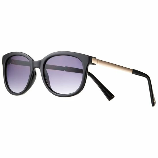 Women's LC Lauren Conrad Lynx Square Sunglasses Black 5 Women's LC Lauren Conrad Lynx Square Sunglasses Black - Image 5