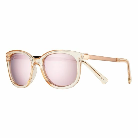 Women's LC Lauren Conrad Lynx Square Sunglasses Black 9 Women's LC Lauren Conrad Lynx Square Sunglasses Black - Image 9