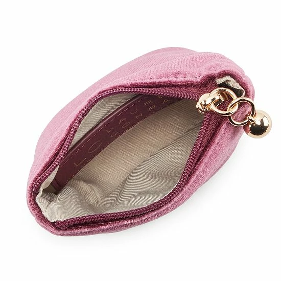 LC Lauren Conrad Women's Velvet Pick Me Up Pouch Bluefin 3 LC Lauren Conrad Women's Velvet Pick Me Up Pouch Bluefin - Image 3
