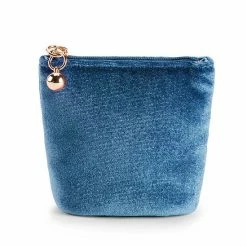 LC Lauren Conrad Women's Velvet Pick Me Up Pouch Bluefin 12 LC Lauren Conrad Women's Velvet Pick Me Up Pouch Bluefin -LC Lauren Conrad Shop unnamed file 1843