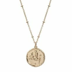 LC Lauren Conrad Zodiac Coin Pendant Necklace Scorpio -LC Lauren Conrad Shop unnamed file 1944