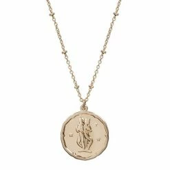 LC Lauren Conrad Zodiac Coin Pendant Necklace Scorpio -LC Lauren Conrad Shop unnamed file 1949