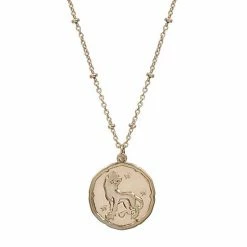 LC Lauren Conrad Zodiac Coin Pendant Necklace Scorpio -LC Lauren Conrad Shop unnamed file 1950