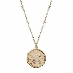 LC Lauren Conrad Zodiac Coin Pendant Necklace Scorpio -LC Lauren Conrad Shop unnamed file 1951