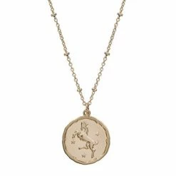 LC Lauren Conrad Zodiac Coin Pendant Necklace Scorpio -LC Lauren Conrad Shop unnamed file 1954