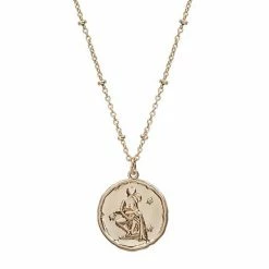 LC Lauren Conrad Zodiac Coin Pendant Necklace Scorpio -LC Lauren Conrad Shop unnamed file 1955