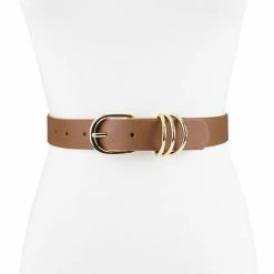LC Lauren Conrad Multi Ring Dress Belt Cognac -LC Lauren Conrad Shop unnamed file 1973