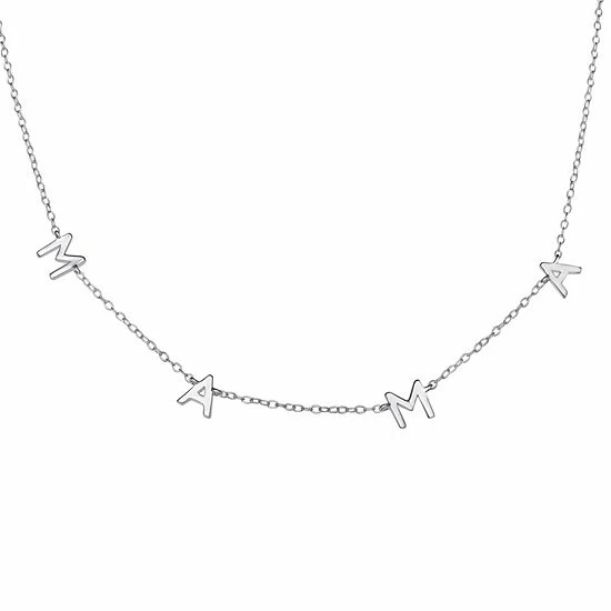 LC Lauren Conrad Sterling Silver "Mama" Necklace 1 LC Lauren Conrad Sterling Silver "Mama" Necklace