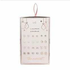 LC Lauren Conrad Rose Gold Tone Simulated Stone & Pearl Nickel Free Stud Earring Set -LC Lauren Conrad Shop unnamed file 2119