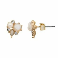 LC Lauren Conrad Cluster Stud Earrings