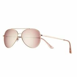 LC Lauren Conrad 58mm Oceanside Pier Aviator Gradient Sunglasses Gold Brown -LC Lauren Conrad Shop unnamed file 2161
