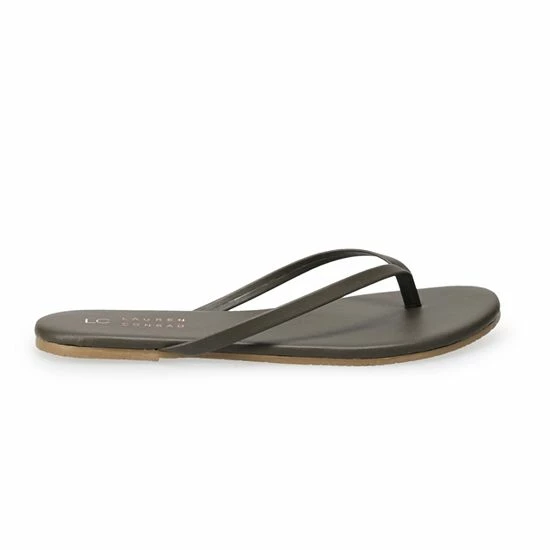 LC Lauren Conrad Honey 2 Women's Flip Flop Sandals Denim Blue Floral 9 LC Lauren Conrad Honey 2 Women's Flip Flop Sandals Denim Blue Floral - Image 9