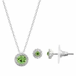LC Lauren Conrad Birthstone Circular Pendant Necklace & Earrings Set May -LC Lauren Conrad Shop unnamed file 2251