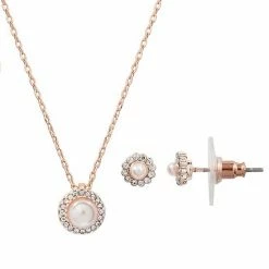 LC Lauren Conrad Birthstone Circular Pendant Necklace & Earrings Set May -LC Lauren Conrad Shop unnamed file 2253