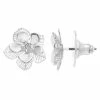 LC Lauren Conrad Nickel Free Filigree Flower Earring
