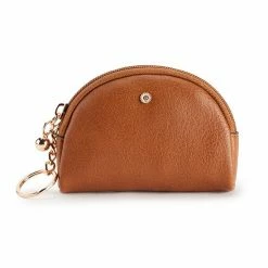 LC Lauren Conrad Half Moon Zip Case Saddle -LC Lauren Conrad Shop unnamed file 2311