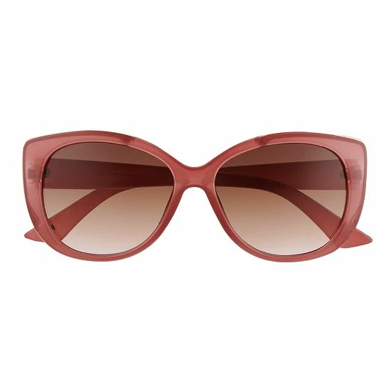 Women's LC Lauren Conrad Lucinda Large Plastic Square Sunglasses Tortoise Brown 2 Women's LC Lauren Conrad Lucinda Large Plastic Square Sunglasses Tortoise Brown - Image 2