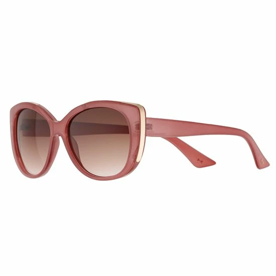Women's LC Lauren Conrad Lucinda Large Plastic Square Sunglasses Tortoise Brown 5 Women's LC Lauren Conrad Lucinda Large Plastic Square Sunglasses Tortoise Brown - Image 5