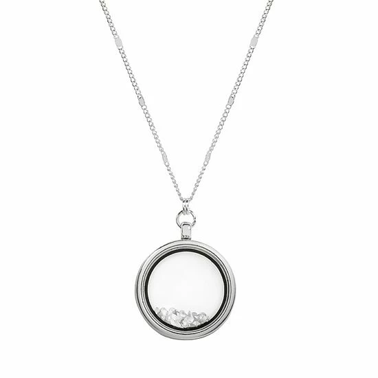 LC Lauren Conrad Long Round Shaker Pendant Necklace 1 LC Lauren Conrad Long Round Shaker Pendant Necklace