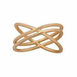 LC Lauren Conrad Nickel Free Triple Band Ring