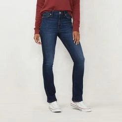 Women's LC Lauren Conrad High-Waist Bootcut Jeans Malibu Dark Wash -LC Lauren Conrad Shop unnamed file 246