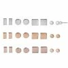 LC Lauren Conrad Geometric Nickel Free Stud Earring Set