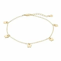 LC Lauren Conrad Butterfly Charm Anklet