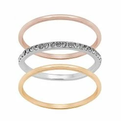 LC Lauren Conrad Stacking Ring Set