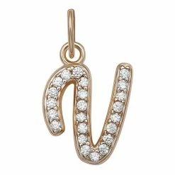 LC Lauren Conrad Sterling Silver Cubic Zirconia Initial Charm Gold Tone O -LC Lauren Conrad Shop unnamed file 2565